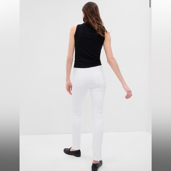 GAP - White True Skinny Sky High Rise Jeans - Picture 2 of 6